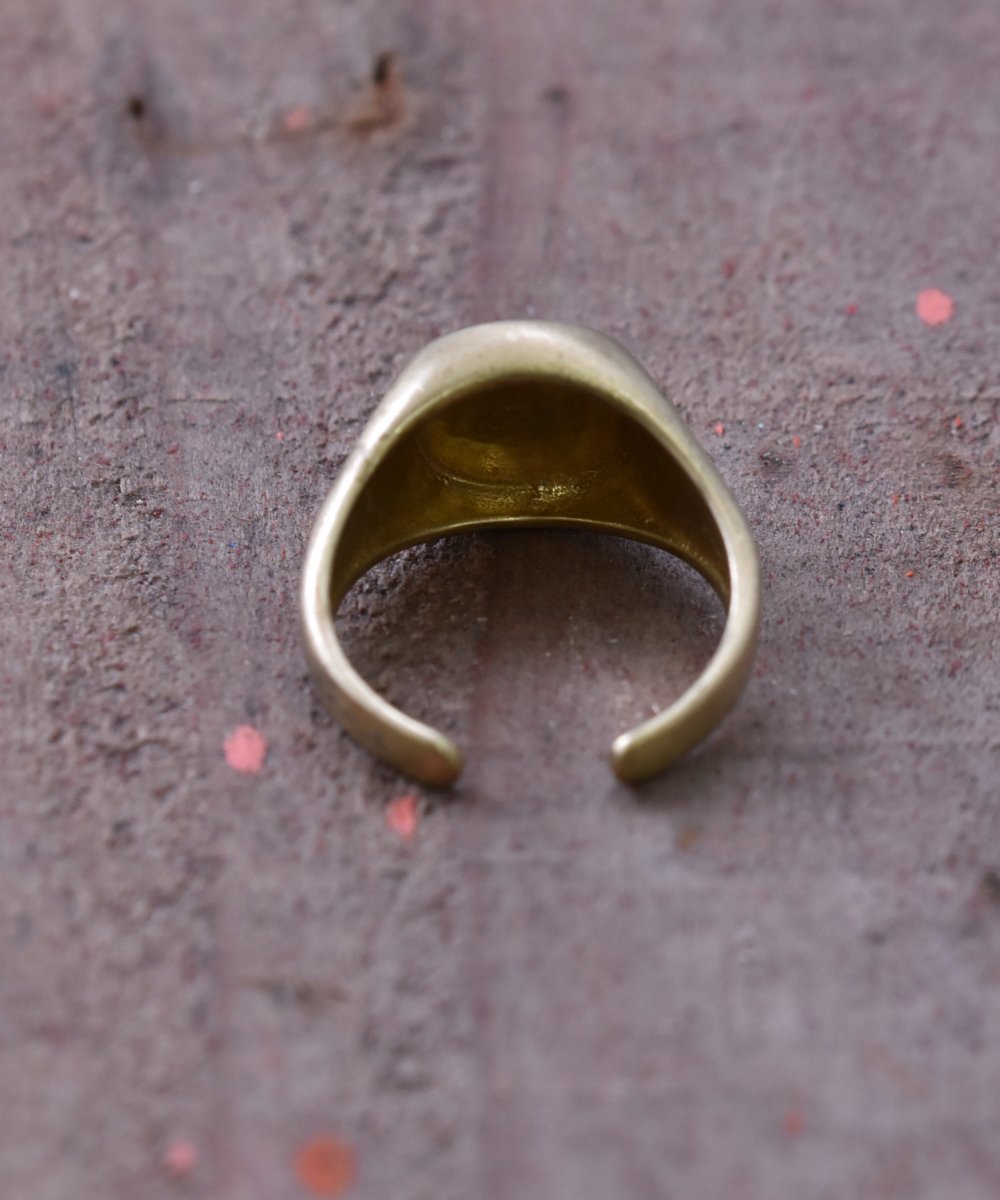Blank Signet Ring | 真鍮製 シグネットリング - 古着のネット通販 