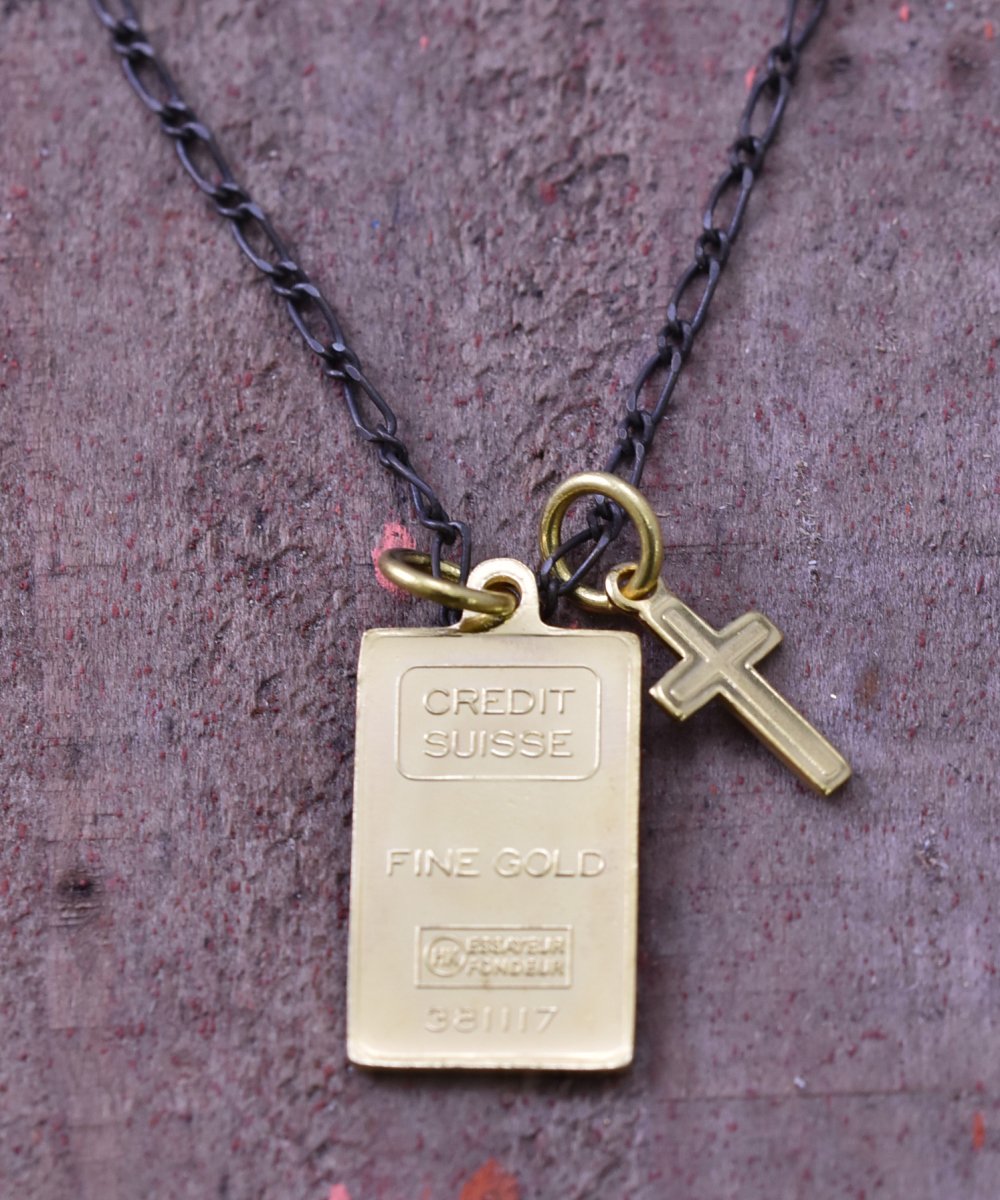 Elizabeth&Cross Necklace | 真鍮製 クイーン・エリザベス＆クロス 