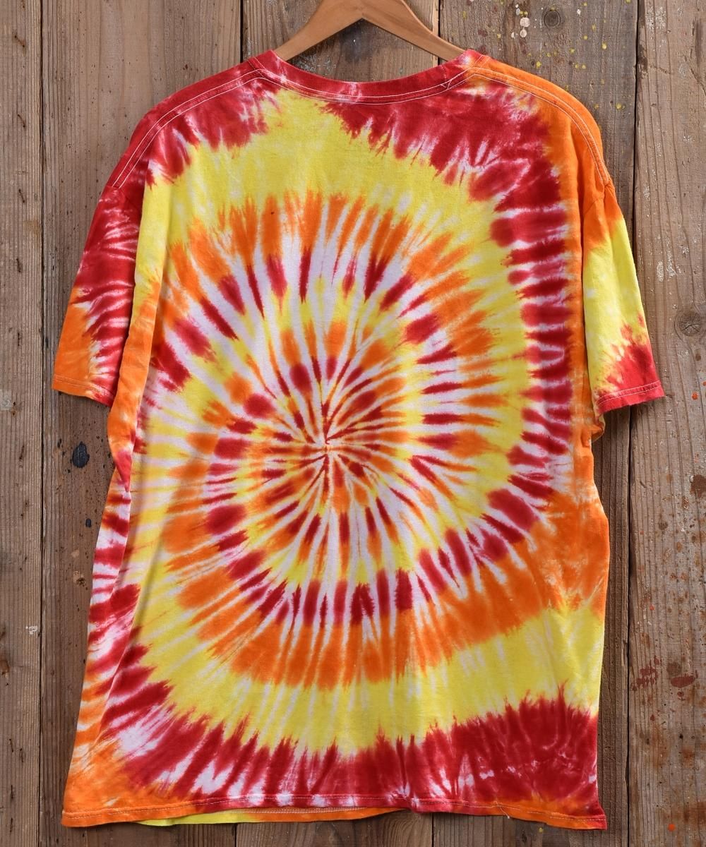 TieDye T Shirt red  yellowåTġåɡϥͥ