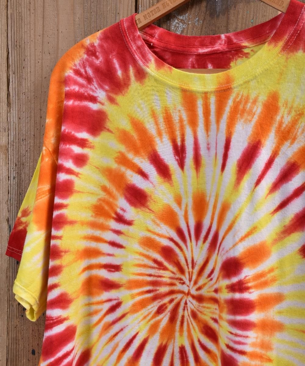 TieDye T Shirt red  yellowåTġåɡϥͥ