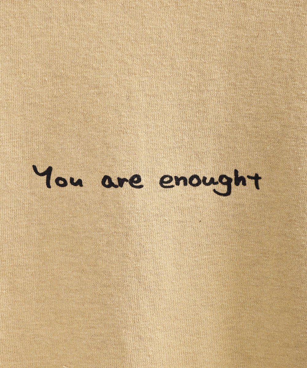 you are enought T Shirt | enoughtץåT ١/ۥ磻ȥͥ