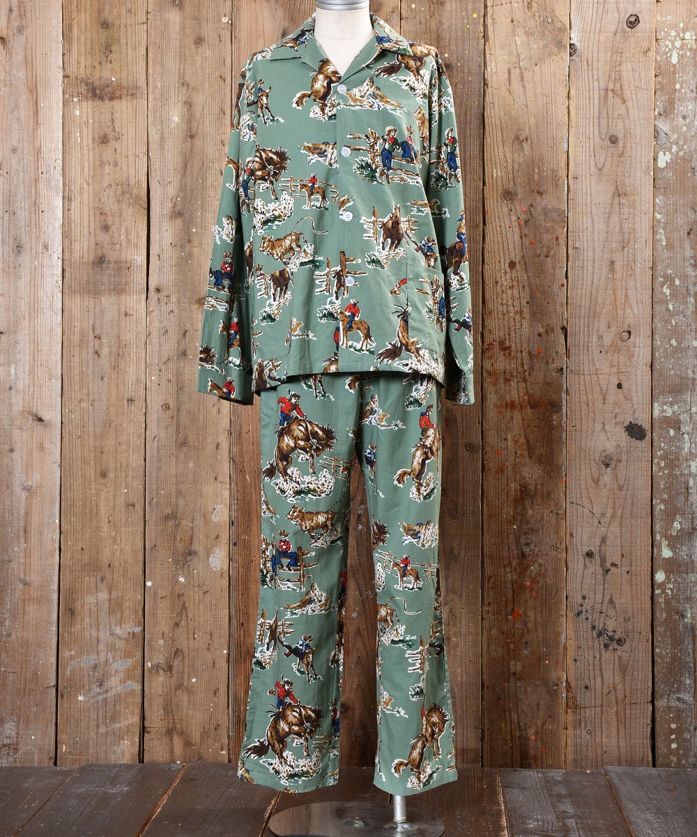Long Sleeve Cowboy Pajama Shirtåܡѥޥĥͥ