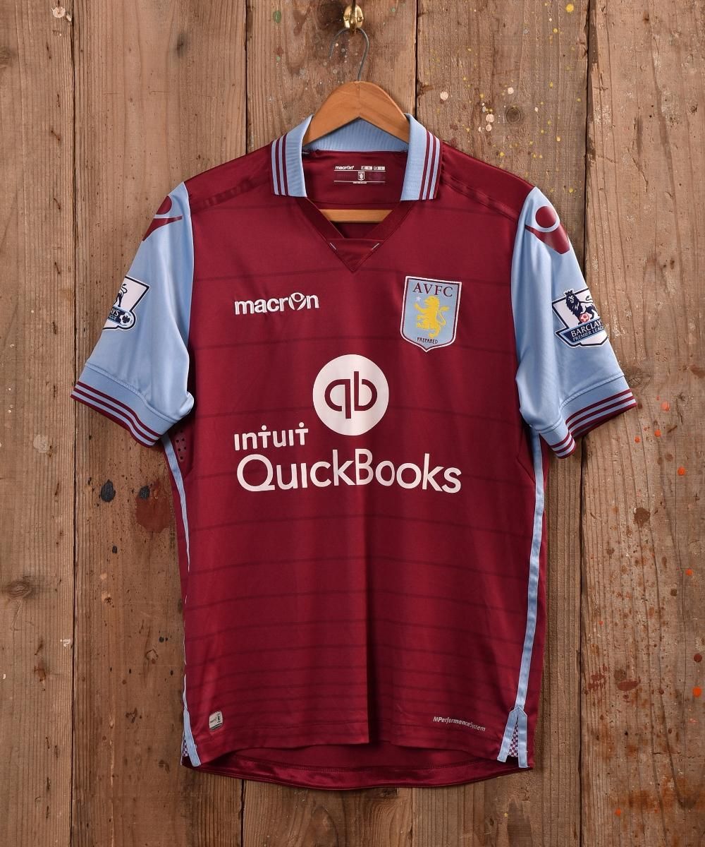 Aston Villa Game Shirt アストン ヴィラfc 古着のネット通販サイト 古着屋グレープフルーツムーン Grapefruitmoon Onlineshop ヴィンテージアイテム レトロファッション