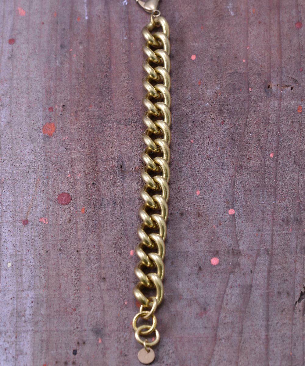 Chain Bracelet Heavy B | 喜平チェーン 真鍮製ブレスレットサムネイル