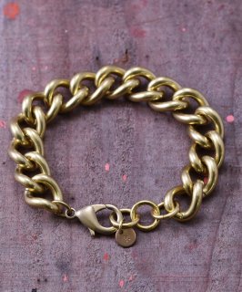 古着Chain Bracelet Heavy B | 喜平チェーン 真鍮製ブレスレット 古着のネット通販 古着屋グレープフルーツムーン