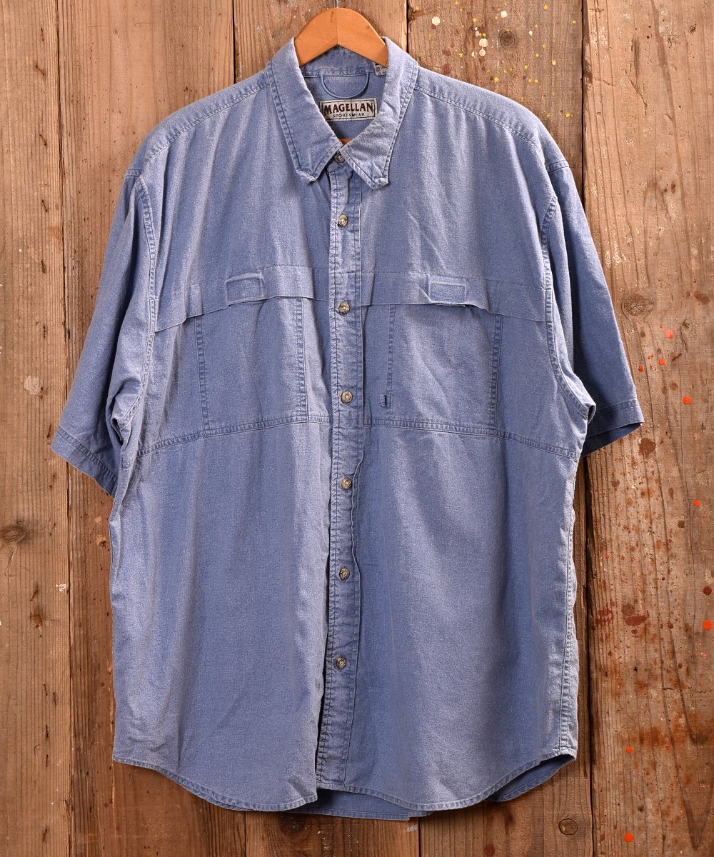  Cotton Fishing Shirt Short Sleeve åեåȾµ åȥ å֥롼   ͥå  岰졼ץե롼 ࡼ