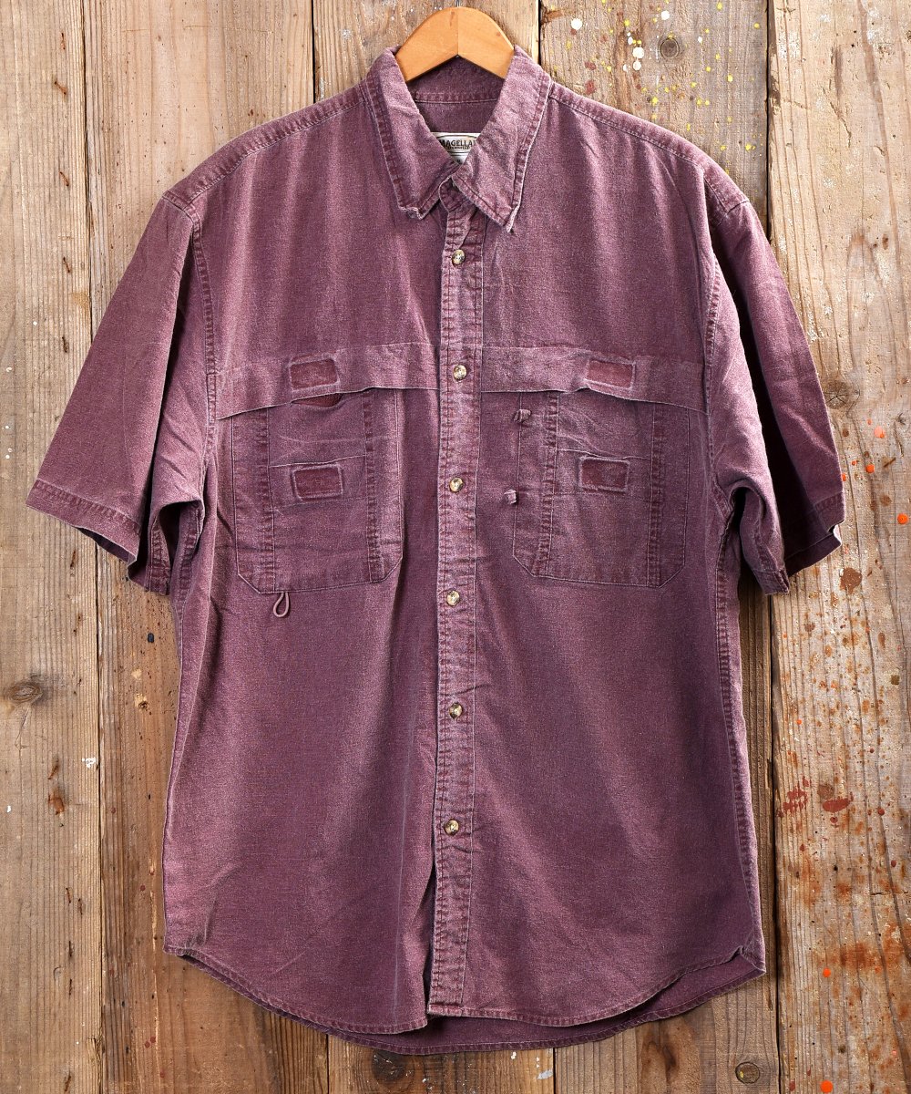  Cotton Fishing Shirt Short Sleeve åեåȾµ åȥ åɷ  ͥå  岰졼ץե롼 ࡼ