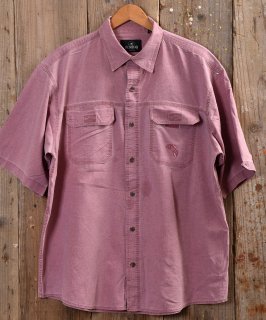 RED HEAD  Fishing Shirt Short Sleeve á֥åɥإåɡץեåȾµ  åɷ Υͥå 岰졼ץե롼 ࡼ