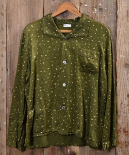 EURO Paisley pattern Pajamas Shirt åڥ꡼桼ѥޥ Υͥå 岰졼ץե롼 ࡼ