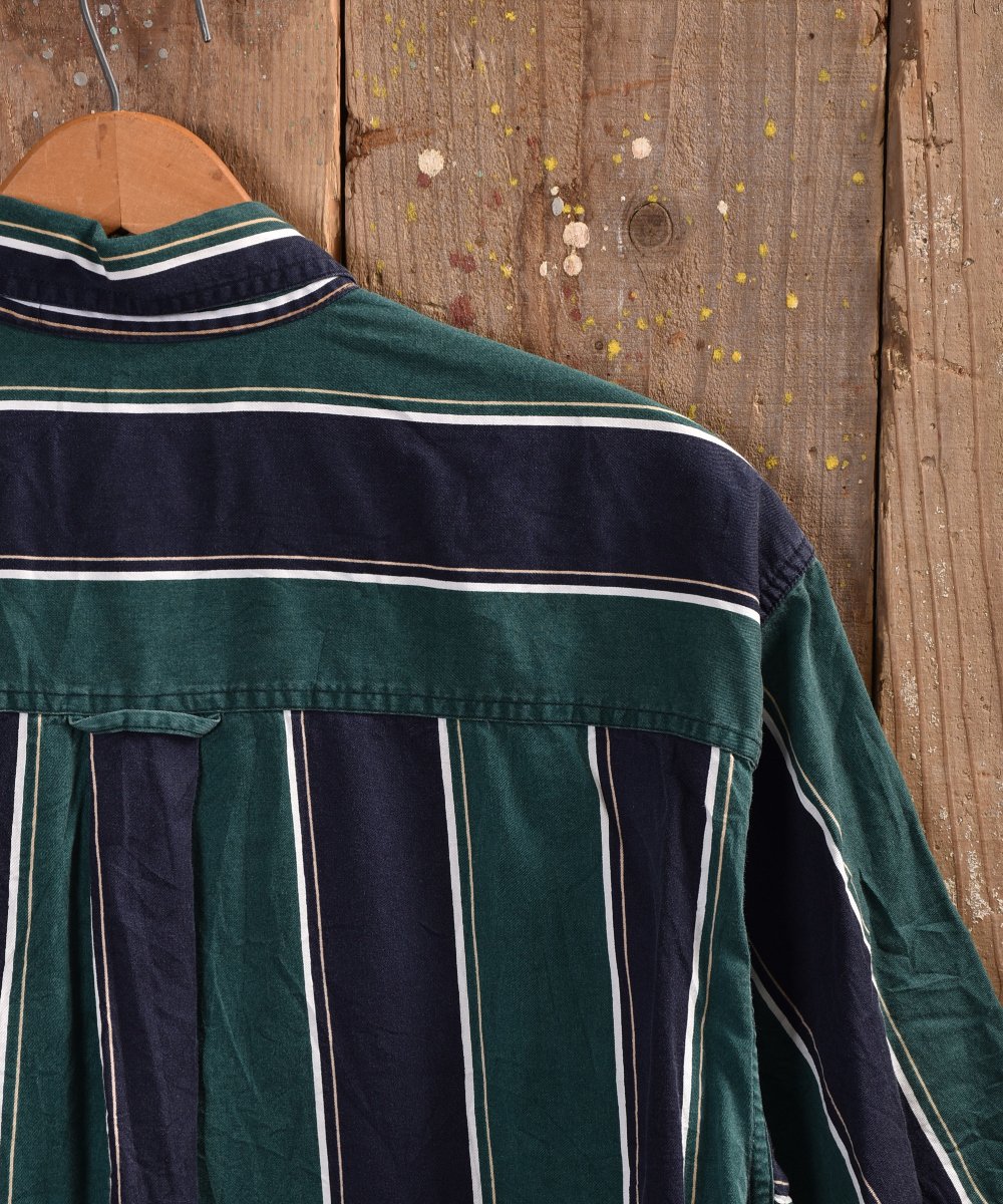 Big Stripe pattern  short sleeve Shirt åȥ饤Ⱦµ ꡼ϥͥ