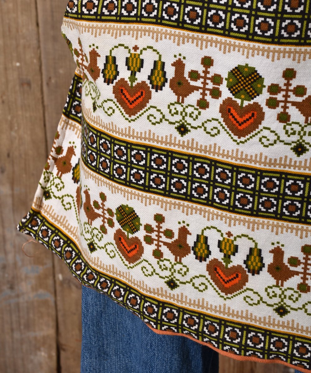 Tyrolean embroidery Apron ꥢɽץ󥵥ͥ