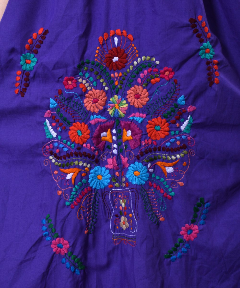 Made in Mexico Ethnic Flower pattern One Pieceåᥭ ˥åԡѡץϥͥ