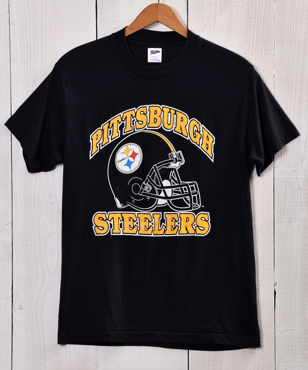 Made in USA ”PITTSBURGH STEELERS” Print T Shirt｜「ピッツバーグ 
