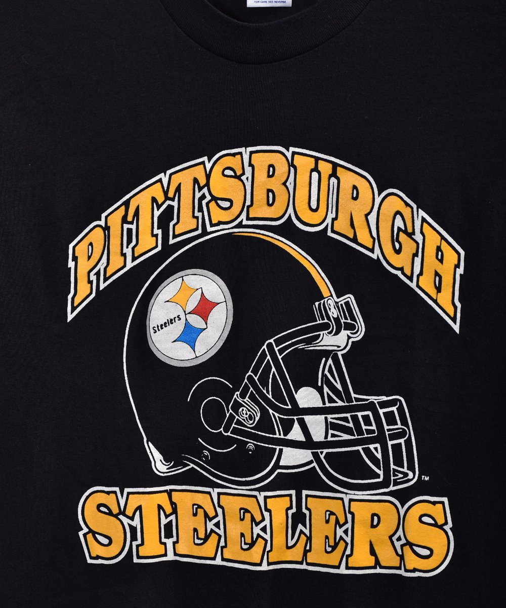 Made in USA PITTSBURGH STEELERS Print T Shirtá֥ԥåĥСƥ顼ץץTġꥫͥ