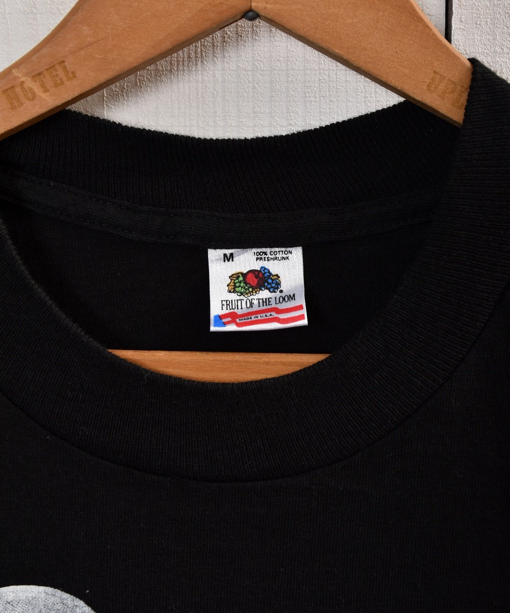 【超希少】フルーツオブザルーム USA製 騎手 ホース プリント Tシャツ