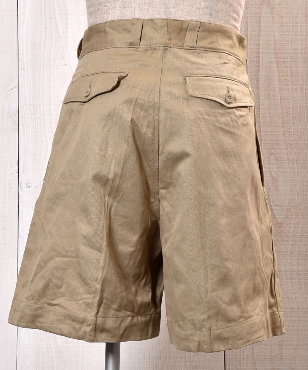 60's M52 French Army Chino Shorts｜60年代フランス軍 ミリタリーチノ 