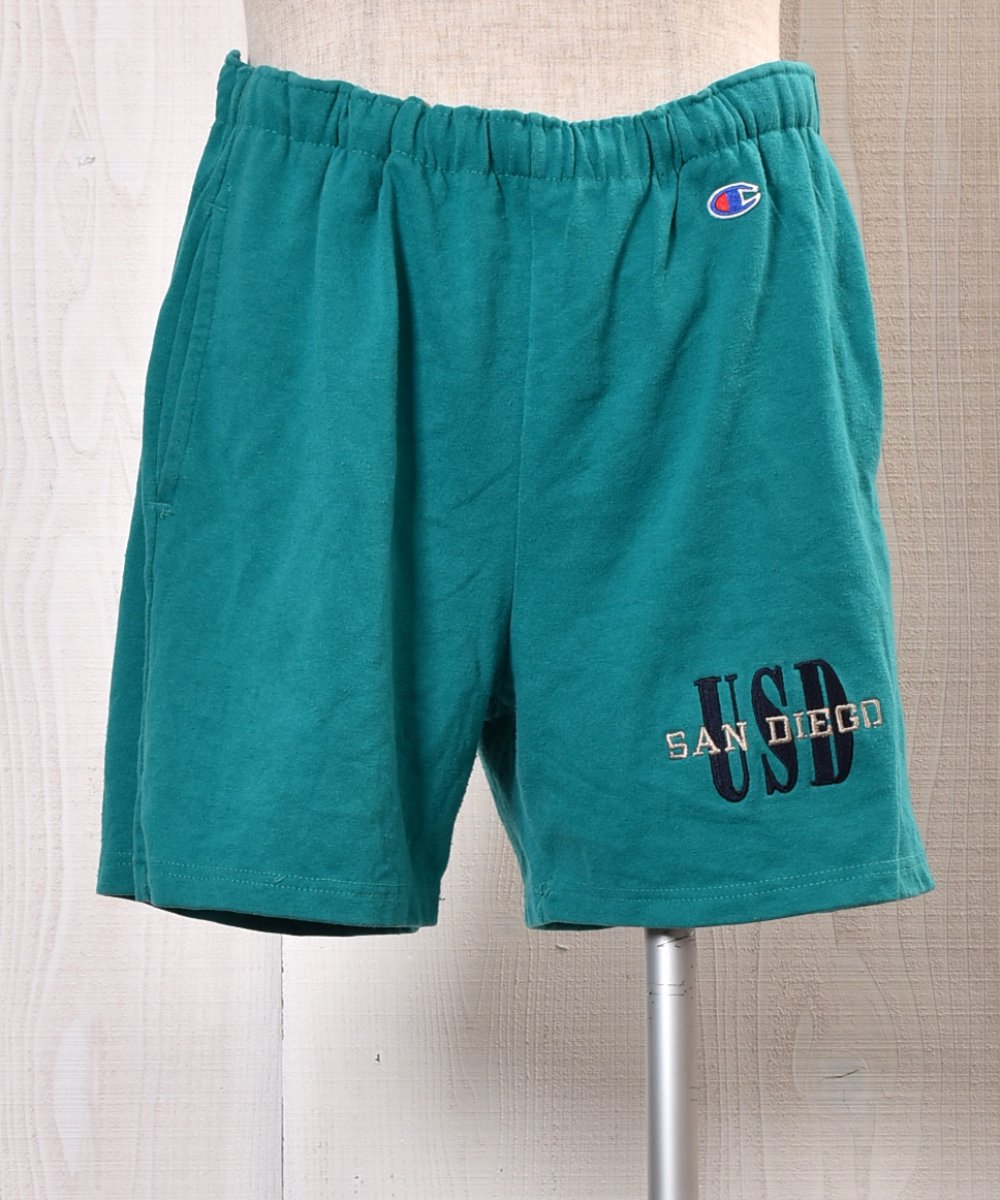  Made in USA Champion Sweat Short Pantsåꥫ֥ԥץåȥ硼ȥѥġ꡼  ͥå  岰졼ץե롼 ࡼ