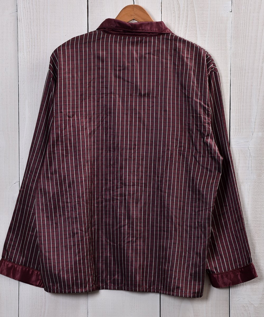 EURO Stripe pattern Pajamas Shirt å桼ѥޥ ȥ饤 磻åɷϥͥ
