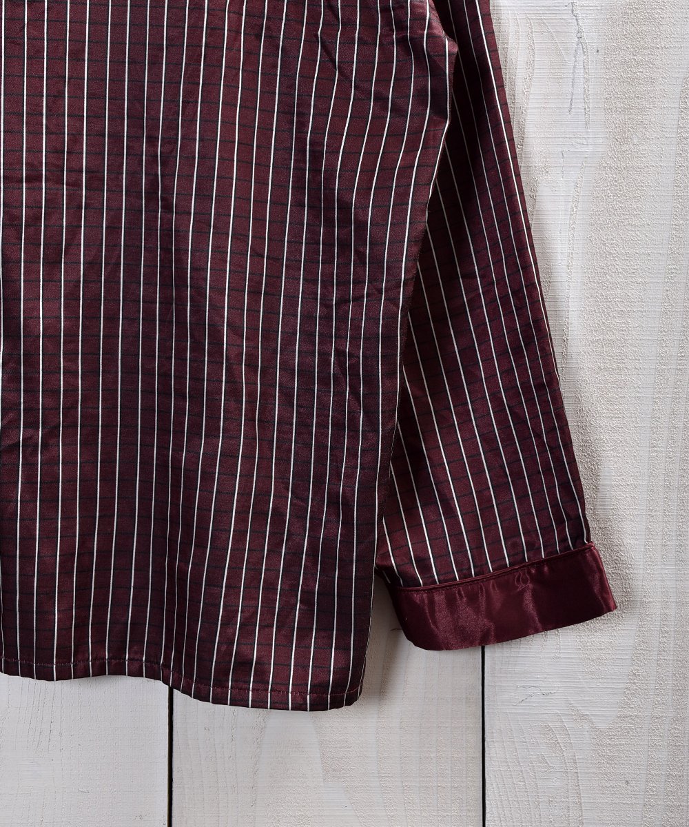 EURO Stripe pattern Pajamas Shirt å桼ѥޥ ȥ饤 磻åɷϥͥ