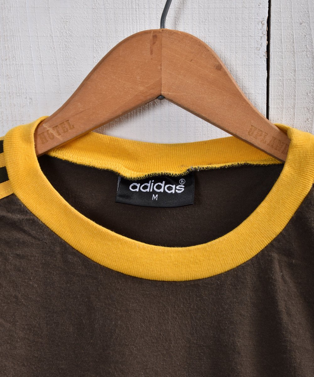 Made in Portugal ”adidas” Ringer T Shirt | ポルトガル製