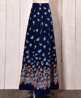 EURO Flower Multi pattern Maxi Skirtå衼åޥ楹 Υͥå 岰졼ץե롼 ࡼ