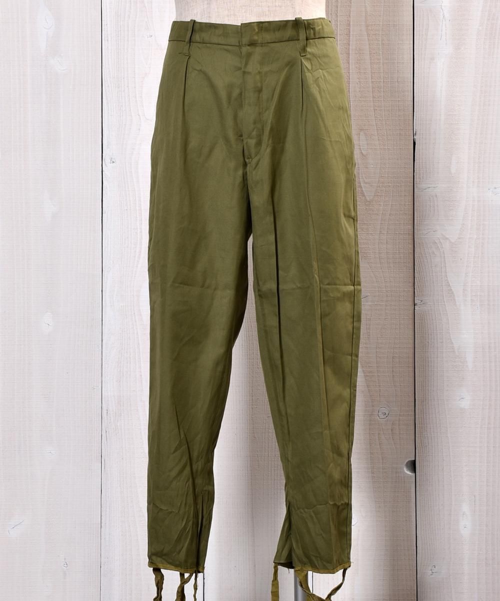 Euro Military Romanian Army Military Pants W35 ユーロミリタリー ルーマニア軍 ミリタリーパンツ 35インチ 古着のネット通販サイト 古着屋グレープフルーツ ムーン Grapefruitmoon Onlineshop ヴィンテージアイテム レトロファッション