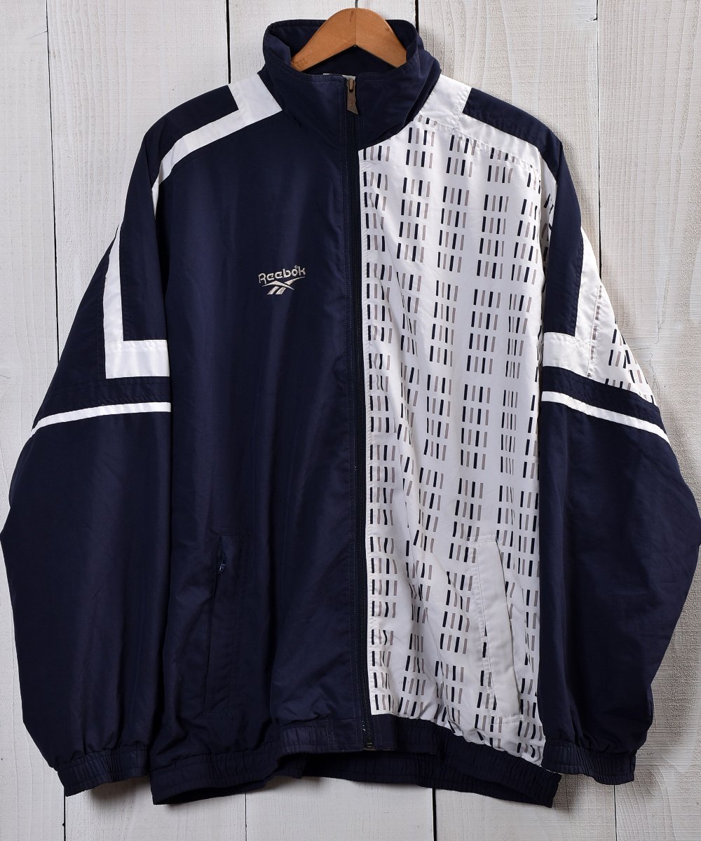 Reebok” Nylon Wind Breaker | 「リーボック」ナイロンウインドブレーカー - 古着のネット通販サイト  古着屋グレープフルーツムーン(Grapefruitmoon)Onlineshop ヴィンテージアイテム・レトロファッション