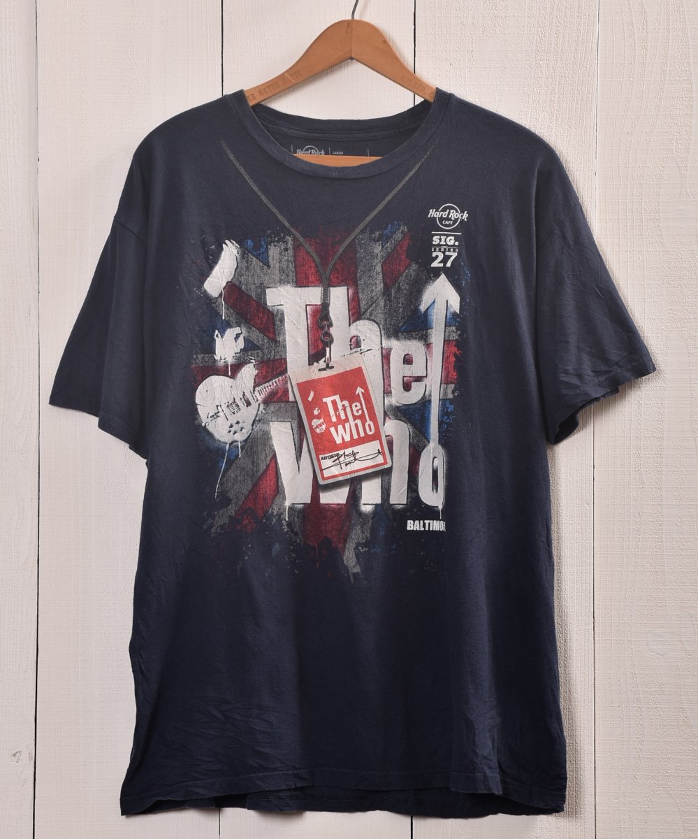  Hard Rock CAFE  T ShirtsThe Who | ϡɥåեTġաܥ⥢֥å  ͥå  岰졼ץե롼 ࡼ