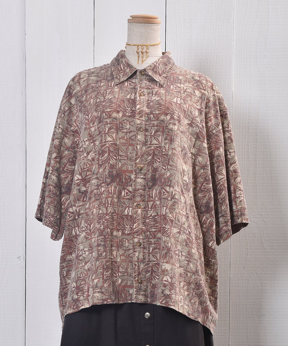 COVINGTON Multi Pattern Short Sleeve Cotton Shirt åȥȾµĥͥ