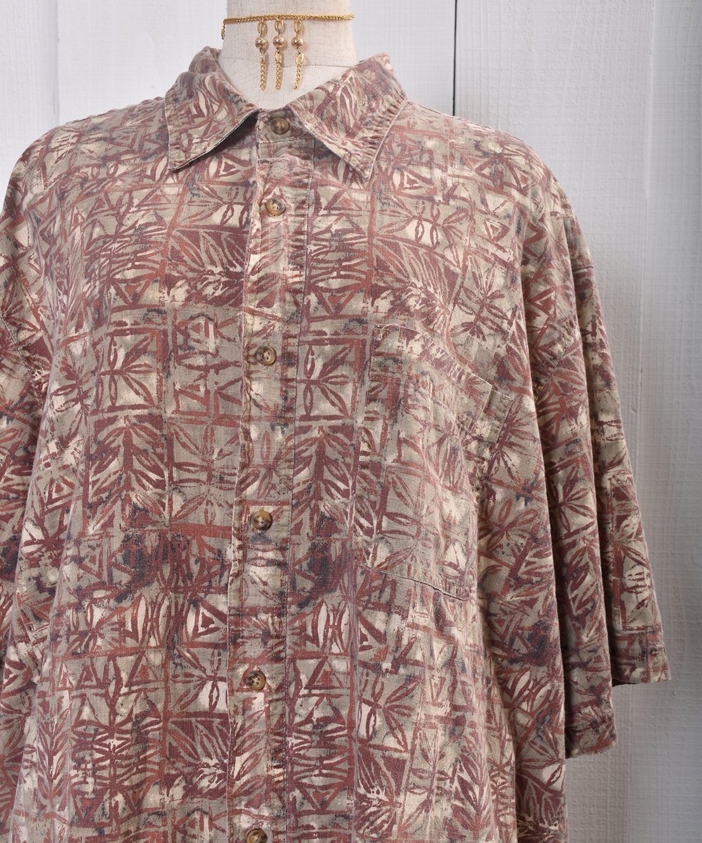 COVINGTON Multi Pattern Short Sleeve Cotton Shirt åȥȾµĥͥ