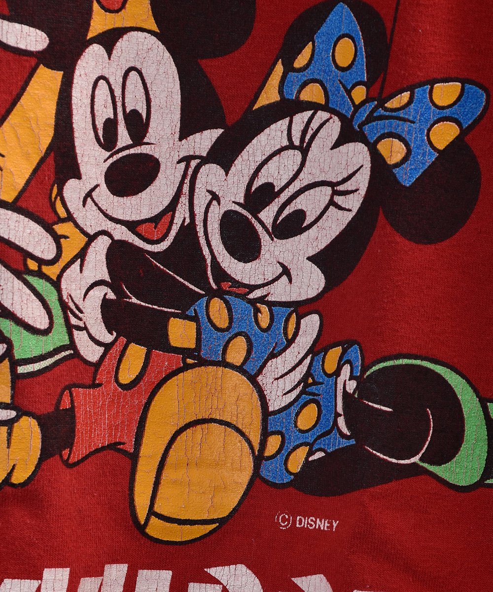 Made in USA ”DISNEY” Mickey Mouse Print T Shirt｜アメリカ製 