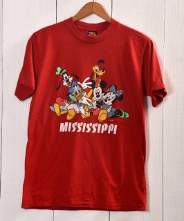 古着Made in USA ”DISNEY” Mickey Mouse Print T Shirt｜アメリカ製「ディズニー」ミッキーマウスプリントTシャツ  古着のネット通販 古着屋グレープフルーツムーン