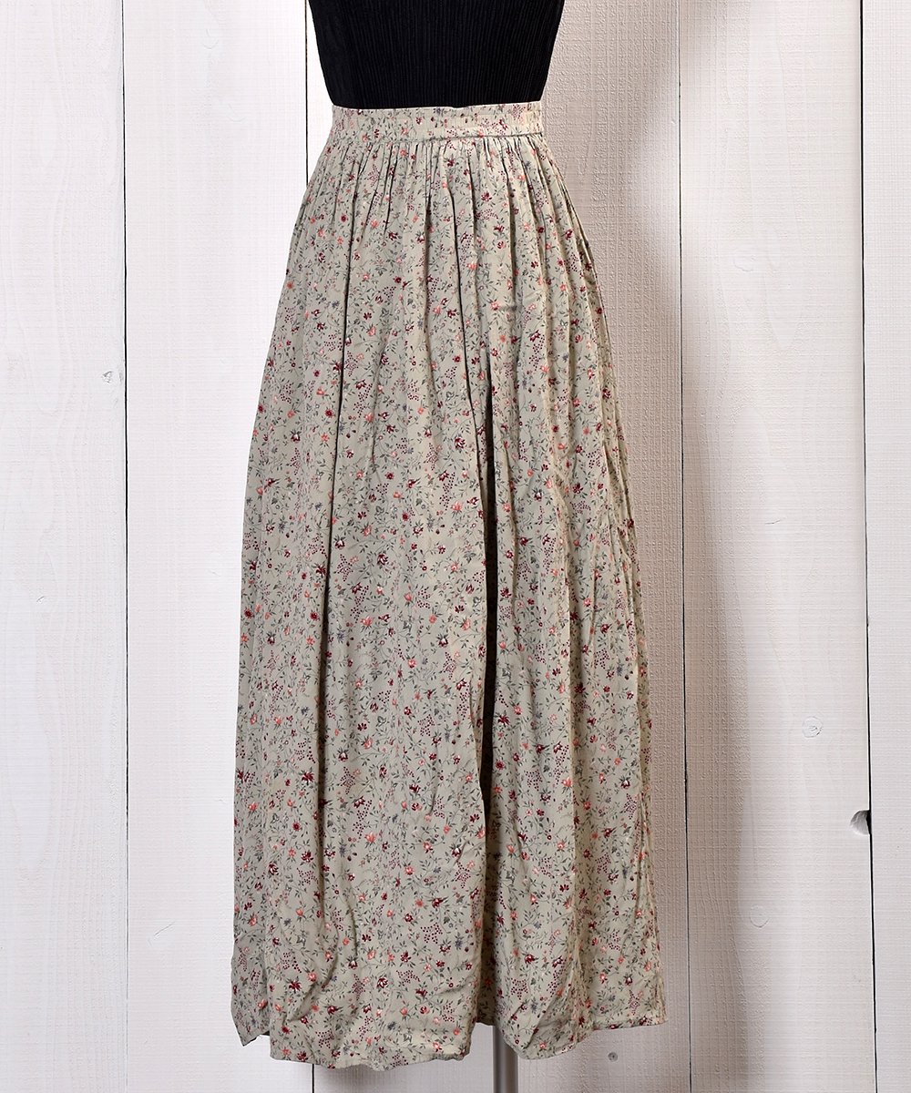 Flower Multi Pattern Rayon Skirt 졼  ߥȷϥͥ