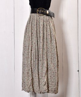 Flower Multi Pattern Rayon Skirt 졼  ߥȷ Υͥå 岰졼ץե롼 ࡼ