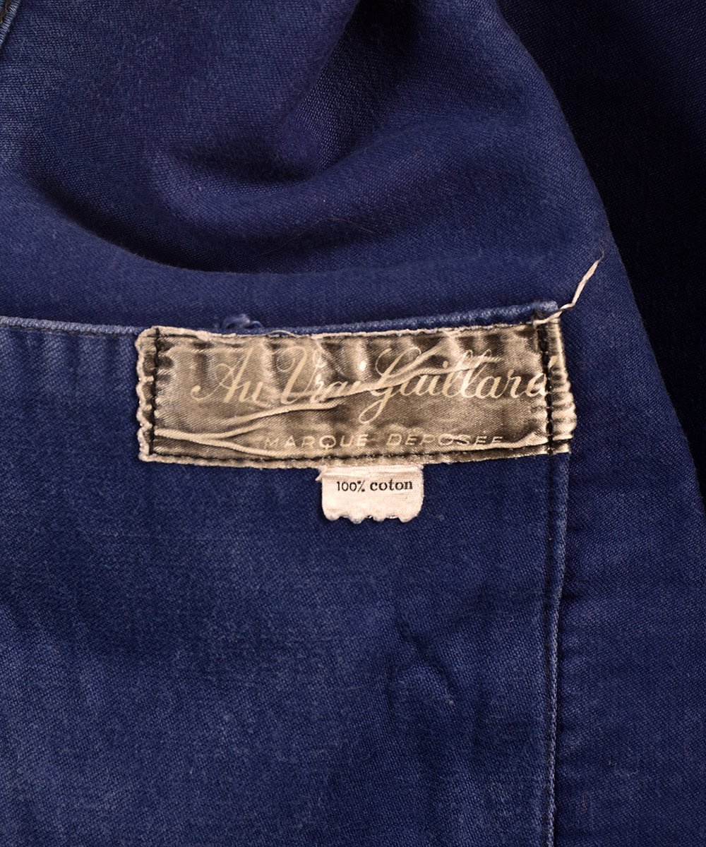 Vintage EURO Moleskin Work Jacket French Blue |ヴィンテージ ユーロ 