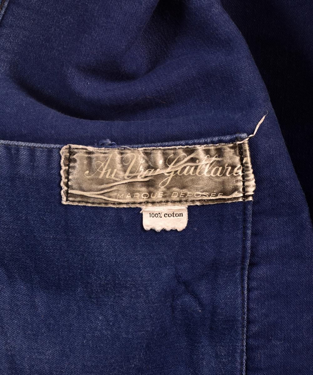 Vintage EURO Moleskin Work Jacket French Blue |ヴィンテージ ユーロ ...