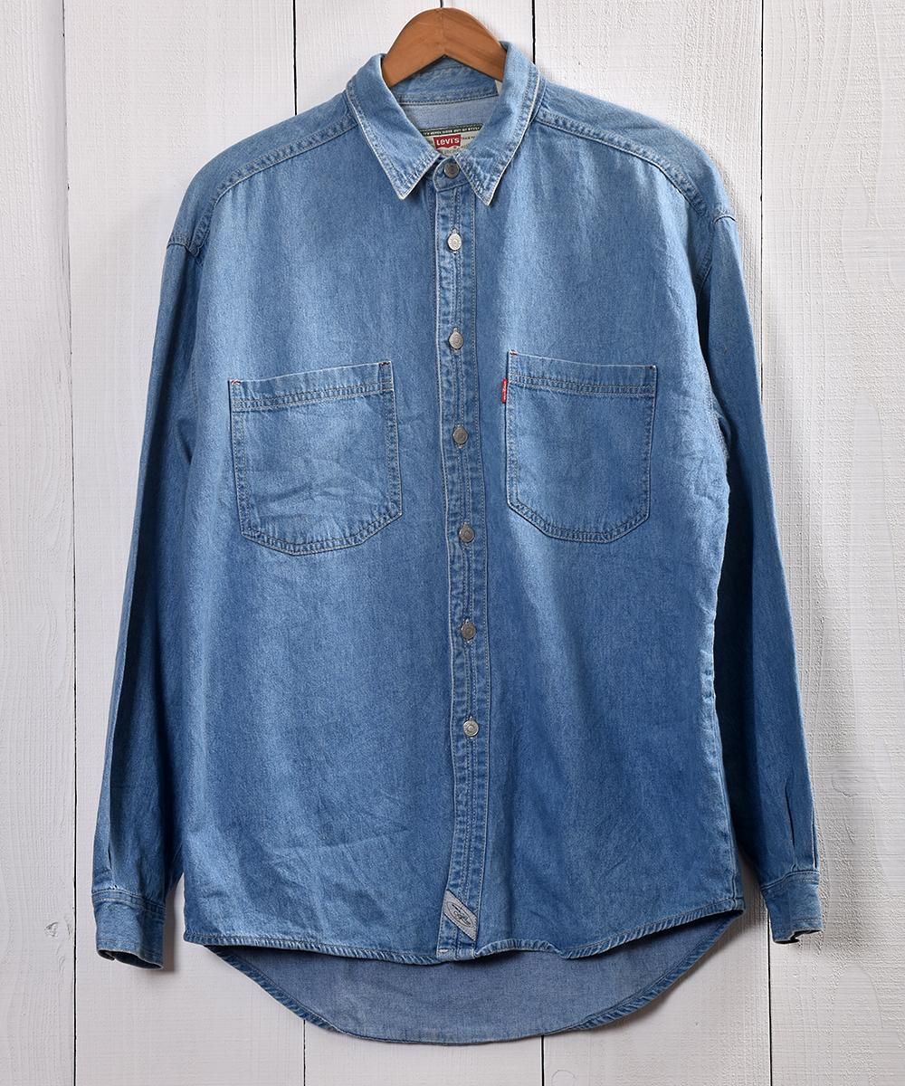 Levi's” Big Silhouette Denim Shirt | 「リーバイス」ビッグ ...