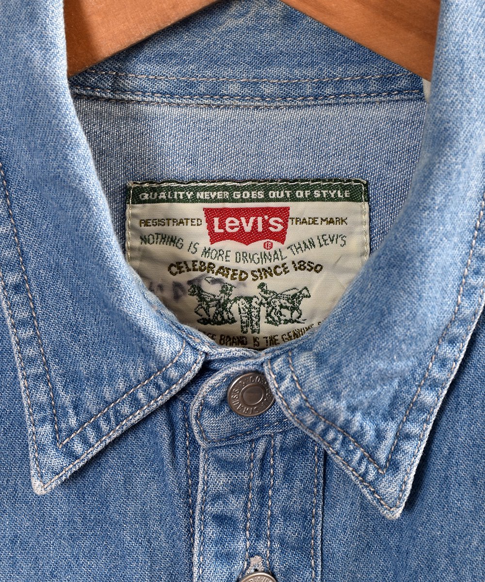 Levi's” Big Silhouette Denim Shirt | 「リーバイス」ビッグ 