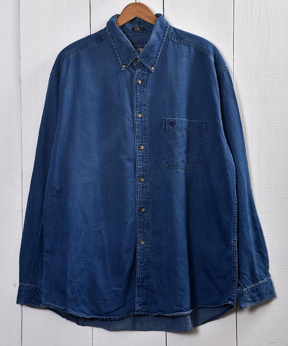 DOCKERS” Big Silhouette Denim Shirt | 「ドッカーズ」ビッグ