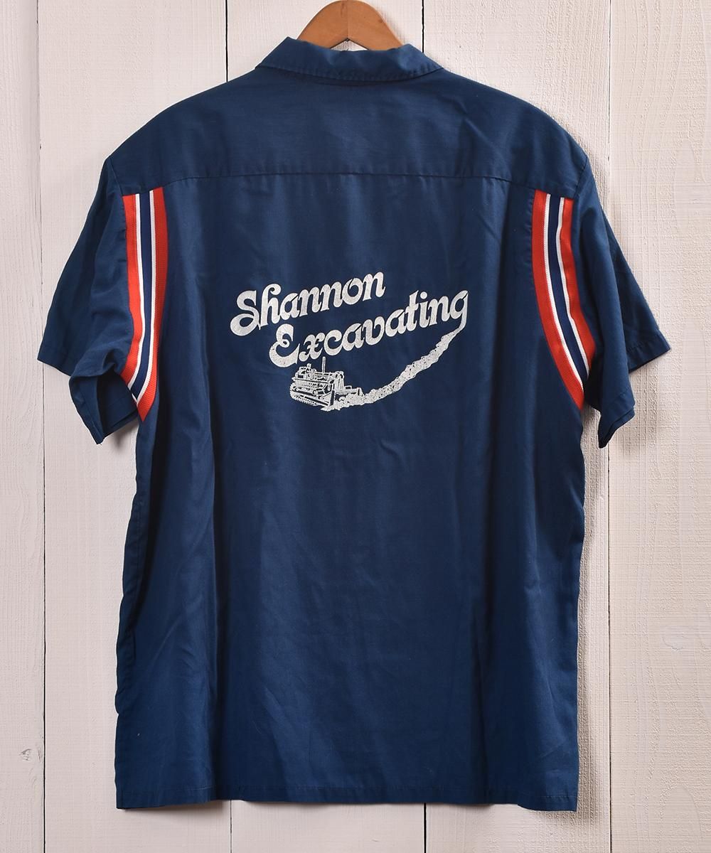 Made In Usa Hilton 70 S Bowling Shirt アメリカ製 ヒルトン ボウリングシャツ 70年代 古着のネット通販サイト 古着屋グレープフルーツムーン Grapefruitmoon Onlineshop ヴィンテージアイテム レトロファッション