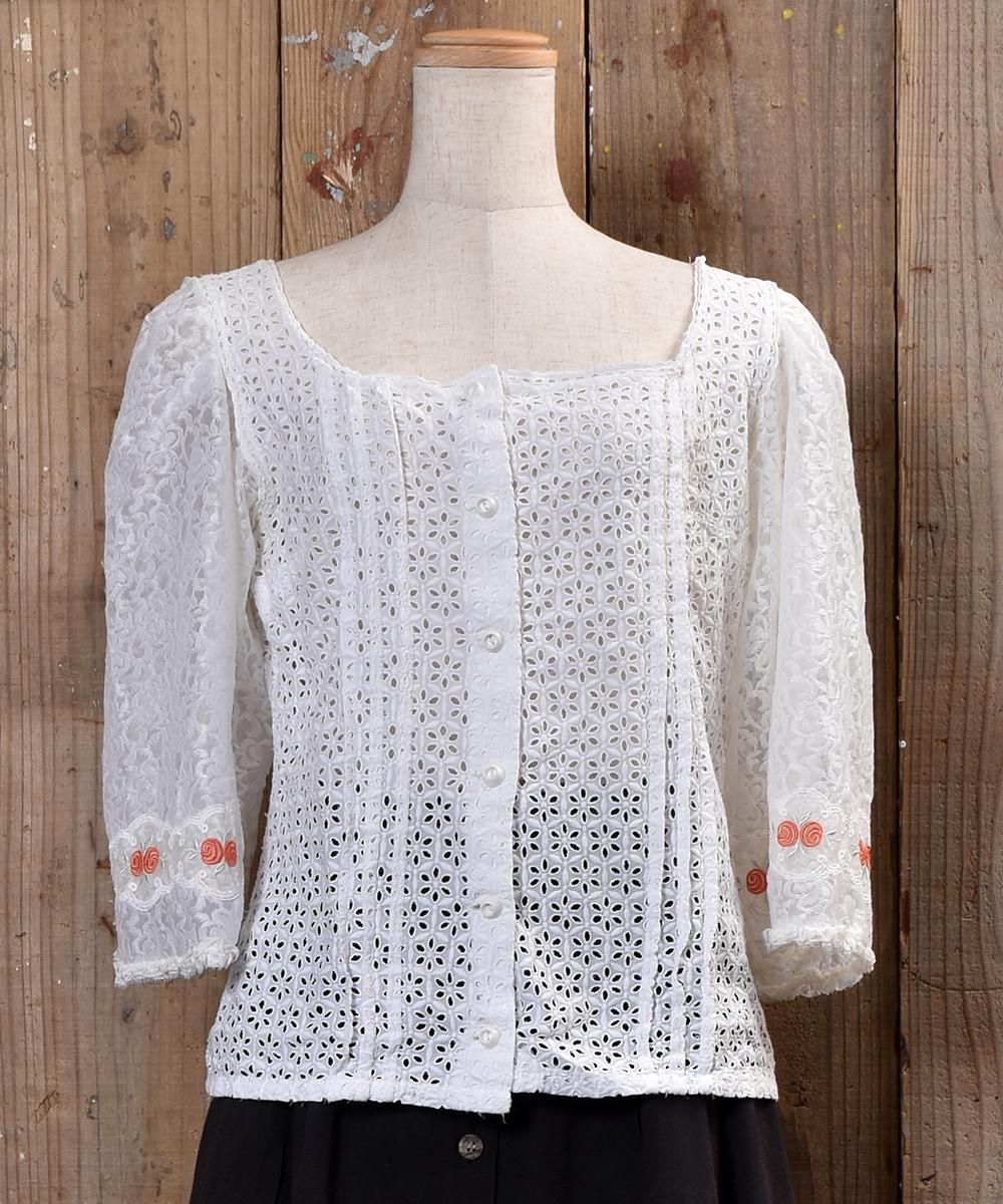 【journal standard】28900円　レースブラウス　luxe 古着 journal standard】 レースブラウス luxe 古着