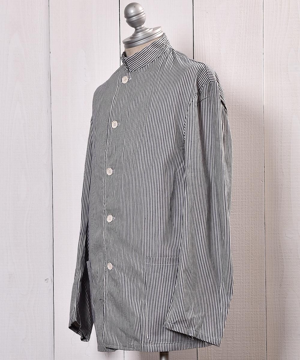Italian Navy Cook Jacket Hickory Stripe ｜イタリア海軍