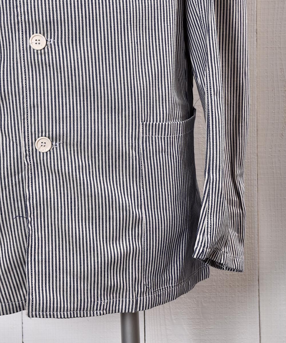 Italian Navy Cook Jacket Hickory Stripe åꥢҥå꡼ȥ饤ץå㥱åȥͥ