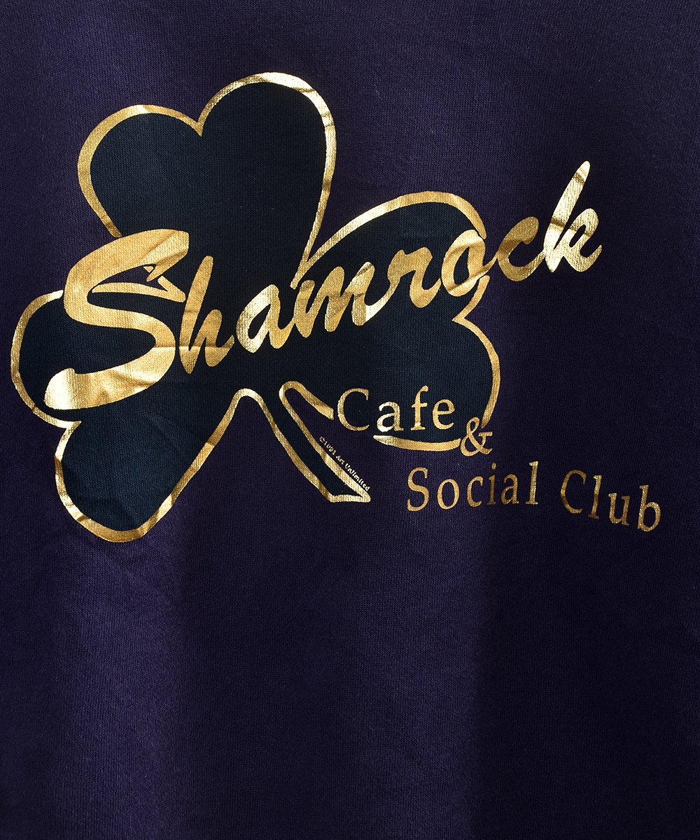 MADE IN USAShamrorock Cafe & Social Club Print Sweatåꥫååե   ץ åȥͥ