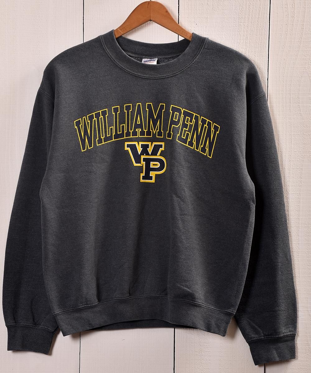 William Penn College Football Print Sweat ウィリアム ペン アメフトチーム カレッジ プリントスウェット 古着のネット通販サイト 古着屋グレープフルーツムーン Grapefruitmoon Onlineshop ヴィンテージアイテム レトロファッション