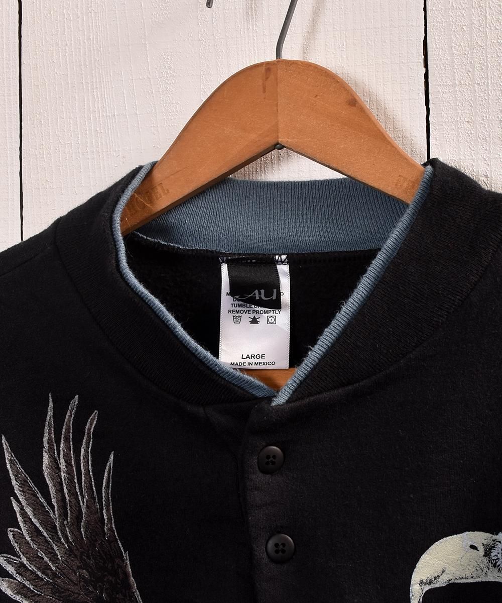 Made in Mexico Eagle Animal Print Sweatåᥭ  ץȥå إ꡼ͥåͥ