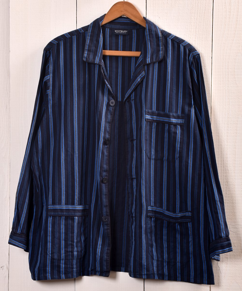 WESTBURY Stripe Pattern Pajamas Shirt á֥ȥХ꡼ץȥ饤 ѥޥĥͥ