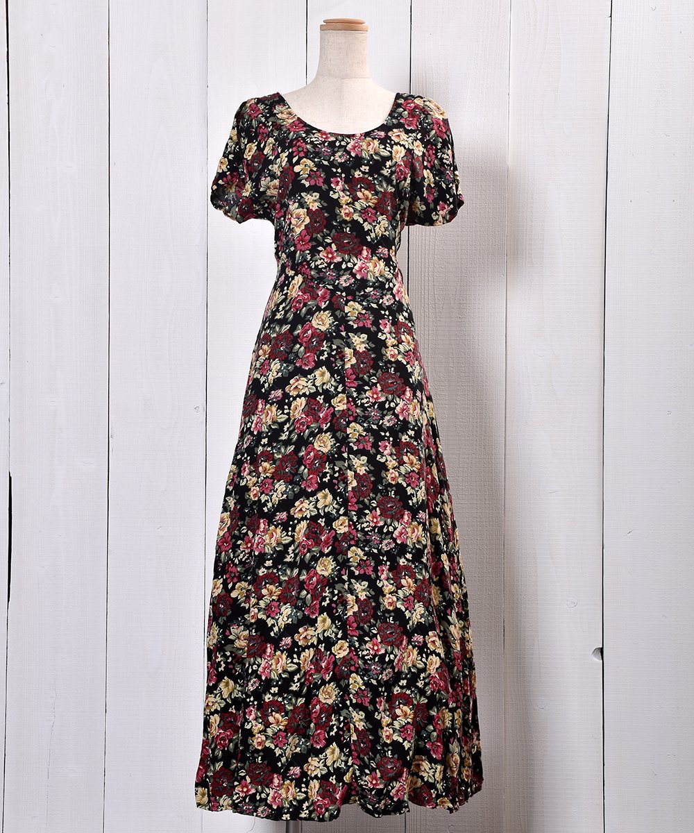  Flower pattern Dress |  ɥ쥹  ͥå  岰졼ץե롼 ࡼ