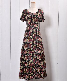 Flower pattern Dress |  ɥ쥹 Υͥå 岰졼ץե롼 ࡼ
