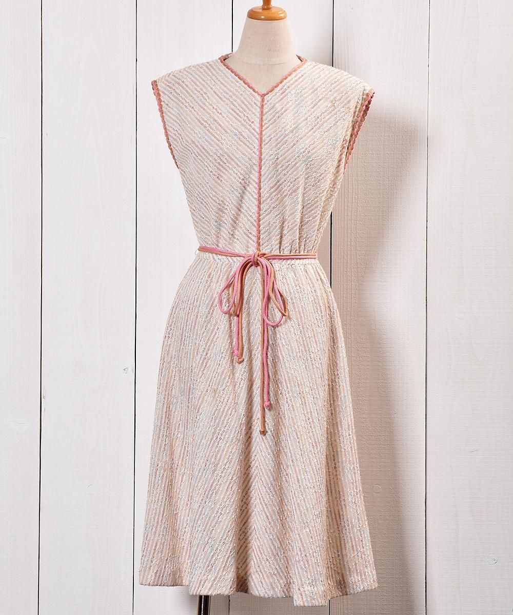Made in USA 70 80 LESLIE FAY Dress 70 80 Grapefruitmoon Onlineshop